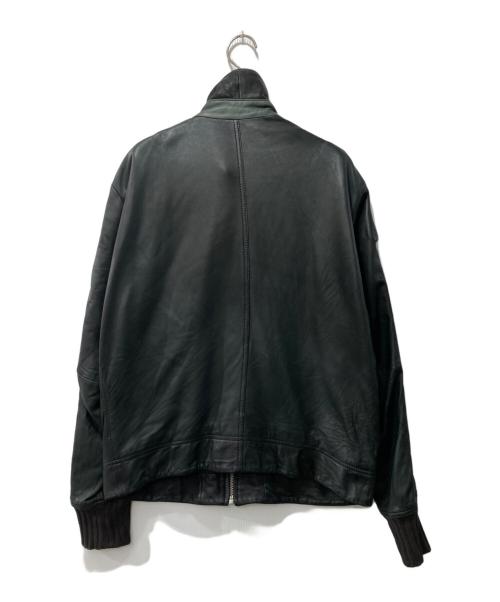 DIESEL（ディーゼル）DIESEL (ディーゼル) 00s/レザージャケット ブラック サイズ:XLの古着・服飾アイテム