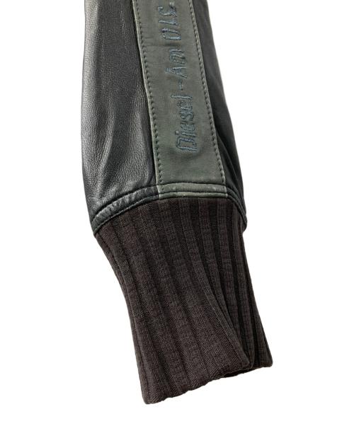 DIESEL（ディーゼル）DIESEL (ディーゼル) 00s/レザージャケット ブラック サイズ:XLの古着・服飾アイテム