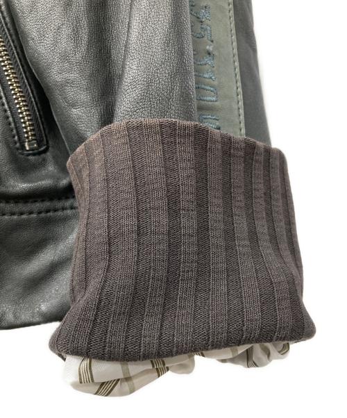 DIESEL（ディーゼル）DIESEL (ディーゼル) 00s/レザージャケット ブラック サイズ:XLの古着・服飾アイテム
