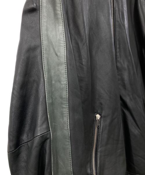 DIESEL（ディーゼル）DIESEL (ディーゼル) 00s/レザージャケット ブラック サイズ:XLの古着・服飾アイテム