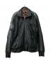 DIESEL（ディーゼル）の古着「00s/レザージャケット」｜ブラック