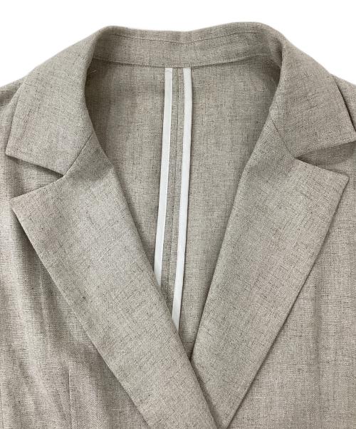 LAUTRE AMONT（ロートレアモン）LAUTRE AMONT (ロートレアモン) ダブルジャケット ベージュ サイズ:38の古着・服飾アイテム
