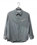 CULLNIクルニ）の古着「New Standard Shirt（ニュースタンダードシャツ）」｜ブルー