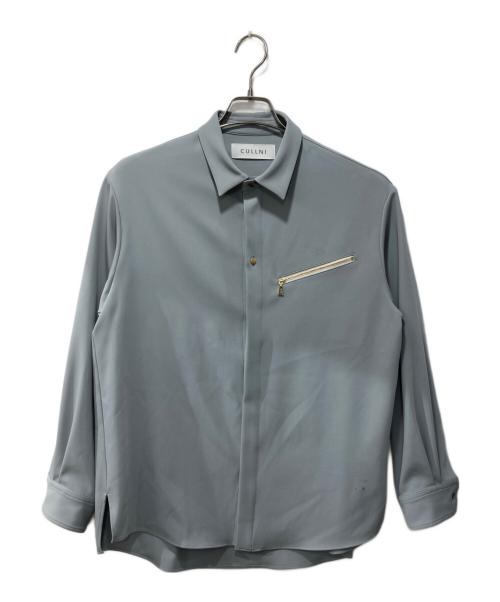 CULLNI（クルニ）CULLNI (クルニ) New Standard Shirt（ニュースタンダードシャツ） ブルー サイズ:1の古着・服飾アイテム