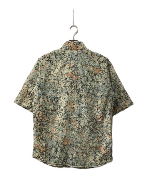 LEMAIRE（ルメール）LEMAIRE (ルメール) マーブルプリント半袖シャツ ベージュ サイズ:Sの古着・服飾アイテム
