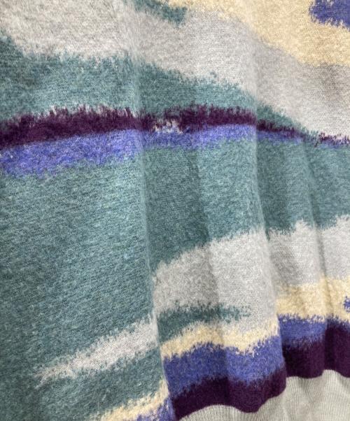 Graphpaper（グラフペーパー）Graphpaper (グラフペーパー) Jacquard Crew Neck ブルー サイズ:1の古着・服飾アイテム