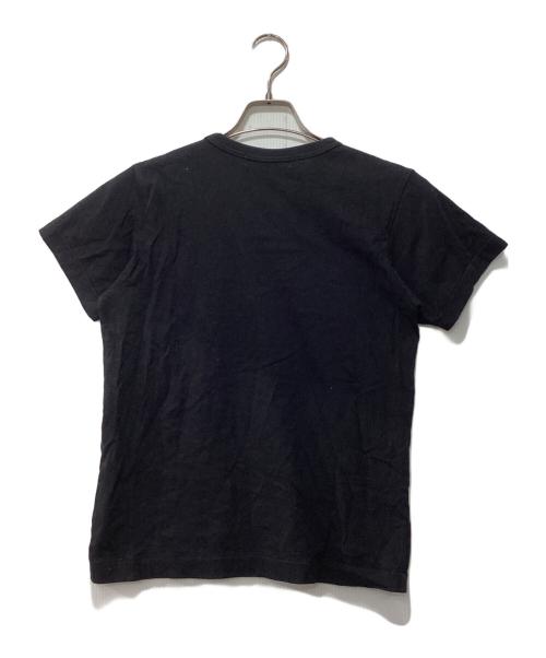 PLAY COMME des GARCONS（プレイコムデギャルソン）PLAY COMME des GARCONS (プレイコムデギャルソン) ワンポイントロゴTシャツ ブラック サイズ:Lの古着・服飾アイテム