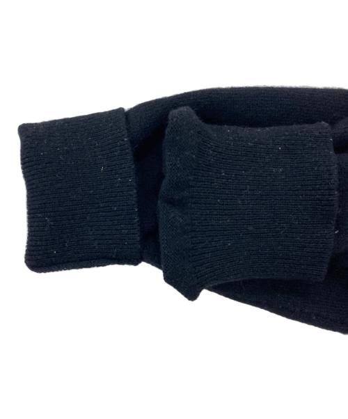 PLAY COMME des GARCONS（プレイコムデギャルソン）PLAY COMME des GARCONS (プレイコムデギャルソン) ハートワッペンウールカーディガン ブラック サイズ:Mの古着・服飾アイテム
