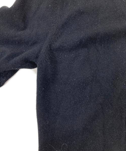 PLAY COMME des GARCONS（プレイコムデギャルソン）PLAY COMME des GARCONS (プレイコムデギャルソン) ハートワッペンウールカーディガン ブラック サイズ:Mの古着・服飾アイテム