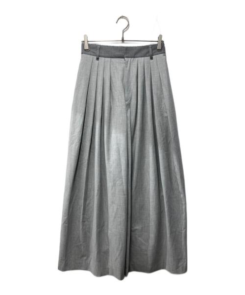 LE PHIL（ル フィル）LE PHIL (ル フィル) タックワイドパンツ グレー サイズ:1の古着・服飾アイテム