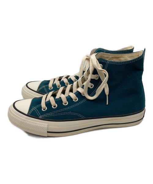CONVERSE ADDICT（コンバース アディクト）CONVERSE ADDICT (コンバース アディクト) ハイカットスニーカー/CHUCK TAYLOR CANVAS HI DEEPTEAL ブルー サイズ:29㎝の古着・服飾アイテム