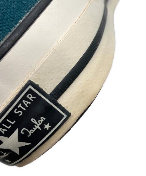 CONVERSE ADDICT（コンバース アディクト）CONVERSE ADDICT (コンバース アディクト) ハイカットスニーカー/CHUCK TAYLOR CANVAS HI DEEPTEAL ブルー サイズ:29㎝の古着・服飾アイテム