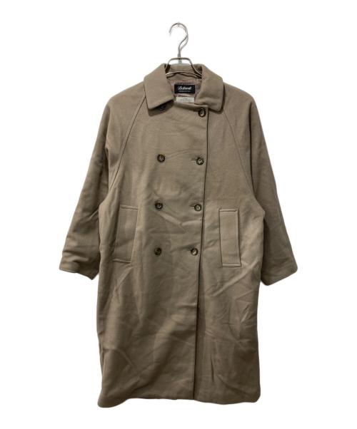 JOURNAL STANDARD relume（ジャーナルスタンダード レリューム）JOURNAL STANDARD relume (ジャーナルスタンダード レリューム) Bellandiラグランスリーブロングコート ブラウン サイズ:38の古着・服飾アイテム