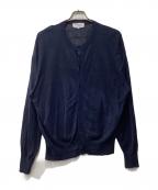 FOLLフォル）の古着「summer linen wardrobe cardigan/カーディガン」｜ネイビー