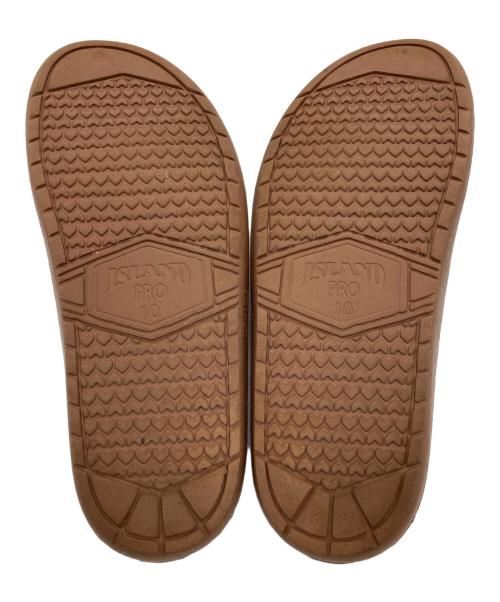 ISLAND SLIPPER（アイランドスリッパ）ISLAND SLIPPER (アイランドスリッパ) トングサンダル ブラウン サイズ:10の古着・服飾アイテム