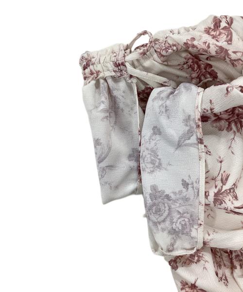 Snidel（スナイデル）Snidel (スナイデル) ROSEプリントワンピース ピンク サイズ:2の古着・服飾アイテム