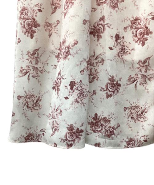 Snidel（スナイデル）Snidel (スナイデル) ROSEプリントワンピース ピンク サイズ:2の古着・服飾アイテム
