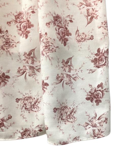 Snidel（スナイデル）Snidel (スナイデル) ROSEプリントワンピース ピンク サイズ:2の古着・服飾アイテム