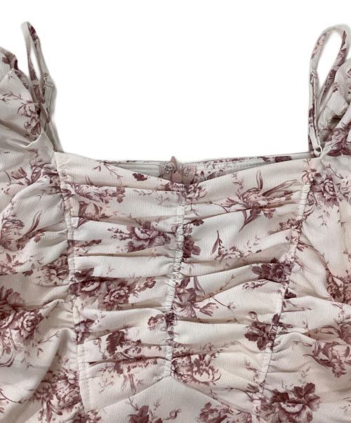 Snidel（スナイデル）Snidel (スナイデル) ROSEプリントワンピース ピンク サイズ:2の古着・服飾アイテム