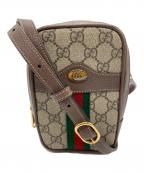 GUCCIグッチ）の古着「フィディア ミニポシェット/GGスプリーム」｜ブラウン