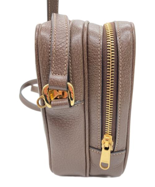 GUCCI（グッチ）GUCCI (グッチ) フィディア ミニポシェット/GGスプリーム ブラウンの古着・服飾アイテム