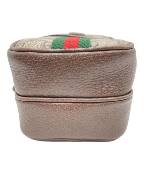 GUCCI（グッチ）GUCCI (グッチ) フィディア ミニポシェット/GGスプリーム ブラウンの古着・服飾アイテム