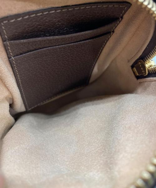 GUCCI（グッチ）GUCCI (グッチ) フィディア ミニポシェット/GGスプリーム ブラウンの古着・服飾アイテム