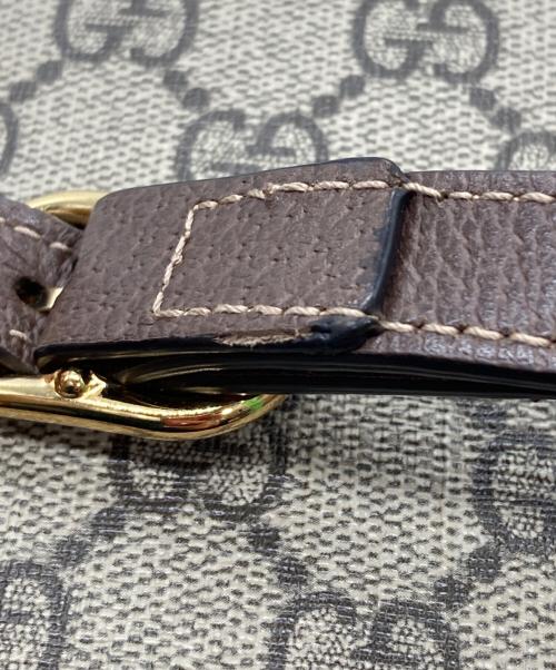 GUCCI（グッチ）GUCCI (グッチ) フィディア ミニポシェット/GGスプリーム ブラウンの古着・服飾アイテム