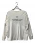 beautiful people (ビューティフルピープル) feels suvin jersey print long T/ロングスリーブカットソー ホワイト サイズ:38：5000円