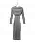 YILON (イロン) RIBBON FEMME KNIT SET/ニットセットアップ グレー サイズ:F：12000円