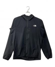 THE NORTH FACE（ザ ノース フェイス）の古着「マウンテンソフトシェルフーディ」｜ブラック