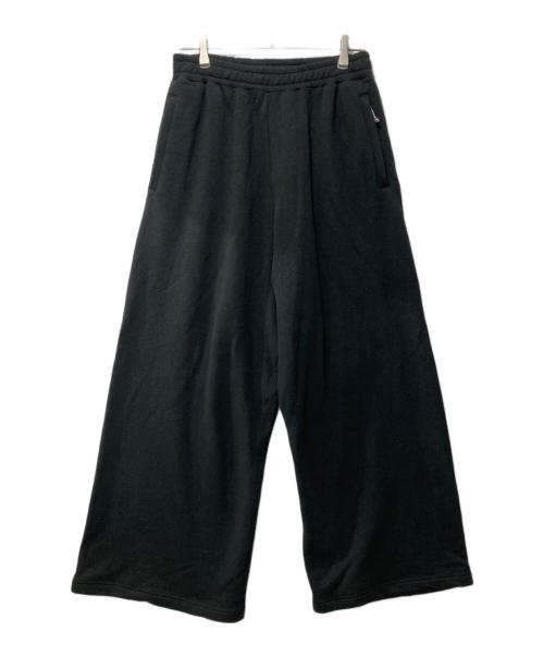 DAIRIKU（ダイリク）DAIRIKU (ダイリク) スウェットパンツ/Silk-Cotton Wide Sweat Pants ブラック サイズ:Sの古着・服飾アイテム