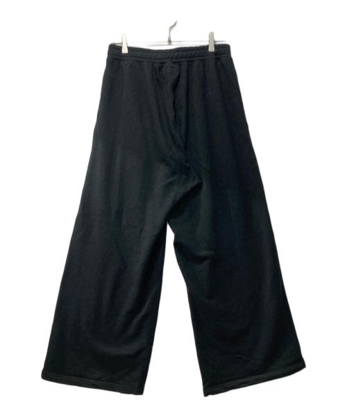 DAIRIKU（ダイリク）DAIRIKU (ダイリク) スウェットパンツ/Silk-Cotton Wide Sweat Pants ブラック サイズ:Sの古着・服飾アイテム