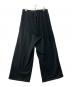 DAIRIKU (ダイリク) スウェットパンツ/Silk-Cotton Wide Sweat Pants ブラック サイズ:S：25000円