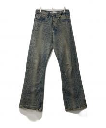 DAIRIKU（ダイリク）の古着「デニムパンツ/"Flare" Denim Pants」｜インディゴ