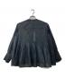 ne quittez pas (ヌキテパ) Cotton Organza Tuck Blouse/ブラウス ブラック サイズ:表記なし 未使用品：10000円