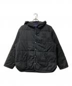 Ralph Lauren POLO SPORTラルフローレン ポロスポーツ）の古着「90s-00s/フーデッドキルティングコート」｜ブラック