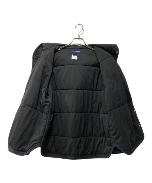 Ralph Lauren POLO SPORT（ラルフローレン ポロスポーツ）Ralph Lauren POLO SPORT (ラルフローレン ポロスポーツ) 90s-00s/フーデッドキルティングコート ブラック サイズ:Sの古着・服飾アイテム