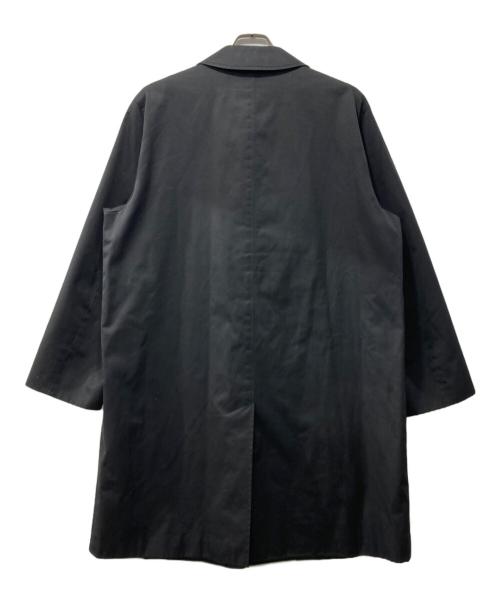 Aquascutum（アクアスキュータム）Aquascutum (アクアスキュータム) 裏チェックコート ブラック サイズ:40の古着・服飾アイテム