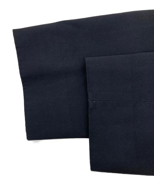 Aquascutum（アクアスキュータム）Aquascutum (アクアスキュータム) 裏チェックコート ブラック サイズ:40の古着・服飾アイテム
