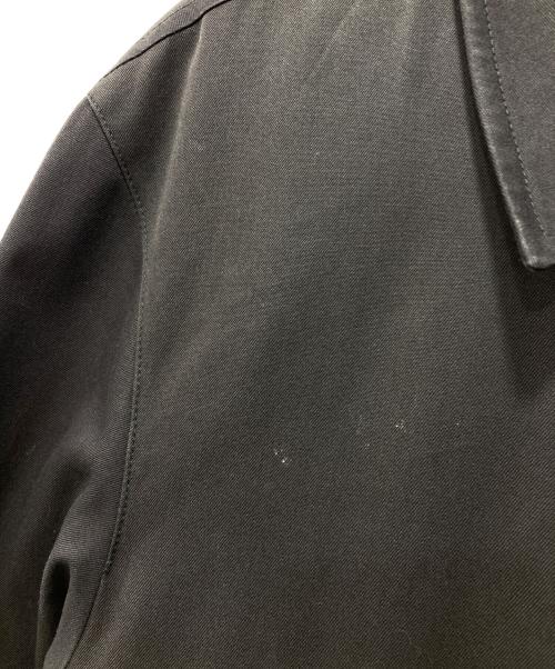 Aquascutum（アクアスキュータム）Aquascutum (アクアスキュータム) 裏チェックコート ブラック サイズ:40の古着・服飾アイテム