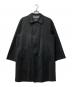 Aquascutum（アクアスキュータム）の古着「裏チェックコート」｜ブラック