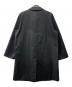 Aquascutum (アクアスキュータム) 裏チェックコート ブラック サイズ:40：10000円