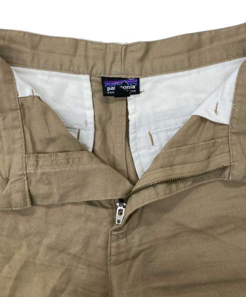 Patagonia（パタゴニア）Patagonia (パタゴニア) ライトウェイト・オールウェア・ヘンプ・ショーツ ６インチ ベージュ サイズ:30の古着・服飾アイテム