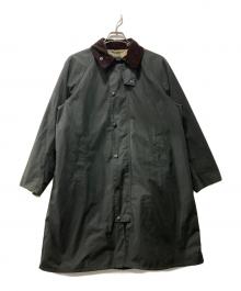 Barbour（バブアー）の古着「ミドル レングス ワックス コート」｜オリーブ