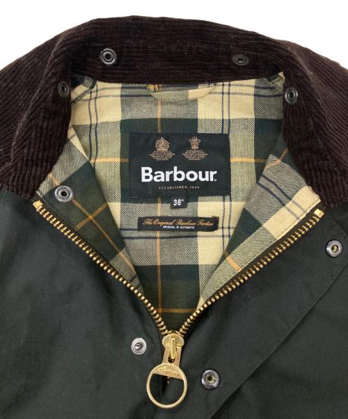 Barbour（バブアー）Barbour (バブアー) ミドル レングス ワックス コート オリーブ サイズ:36の古着・服飾アイテム