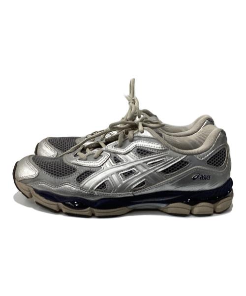 asics（アシックス）asics (アシックス) ローカットスニーカー/GEL-NYC シルバー サイズ:26の古着・服飾アイテム