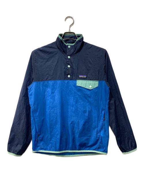 Patagonia（パタゴニア）Patagonia (パタゴニア) M Houdini Snap-T P/O/フーディニ スナップT プルオーバー ブルー サイズ:XXSの古着・服飾アイテム