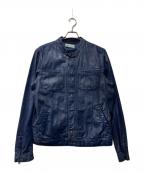 DIESEL×EDUNディーゼル×イードゥン）の古着「コーティング加工デニムジャケット/ED-JCKY」｜インディゴ