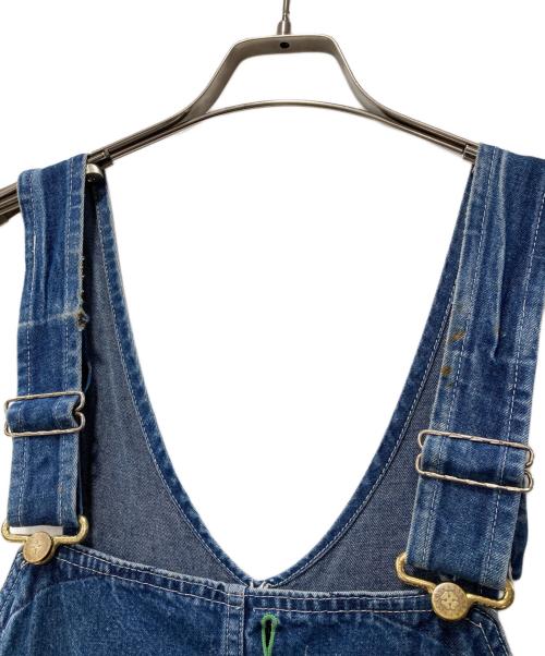 OSH KOSH（オシュコシュ）OSH KOSH (オシュコシュ) 90’S デニムオーバーオール インディゴ サイズ:表記なしの為不明の古着・服飾アイテム